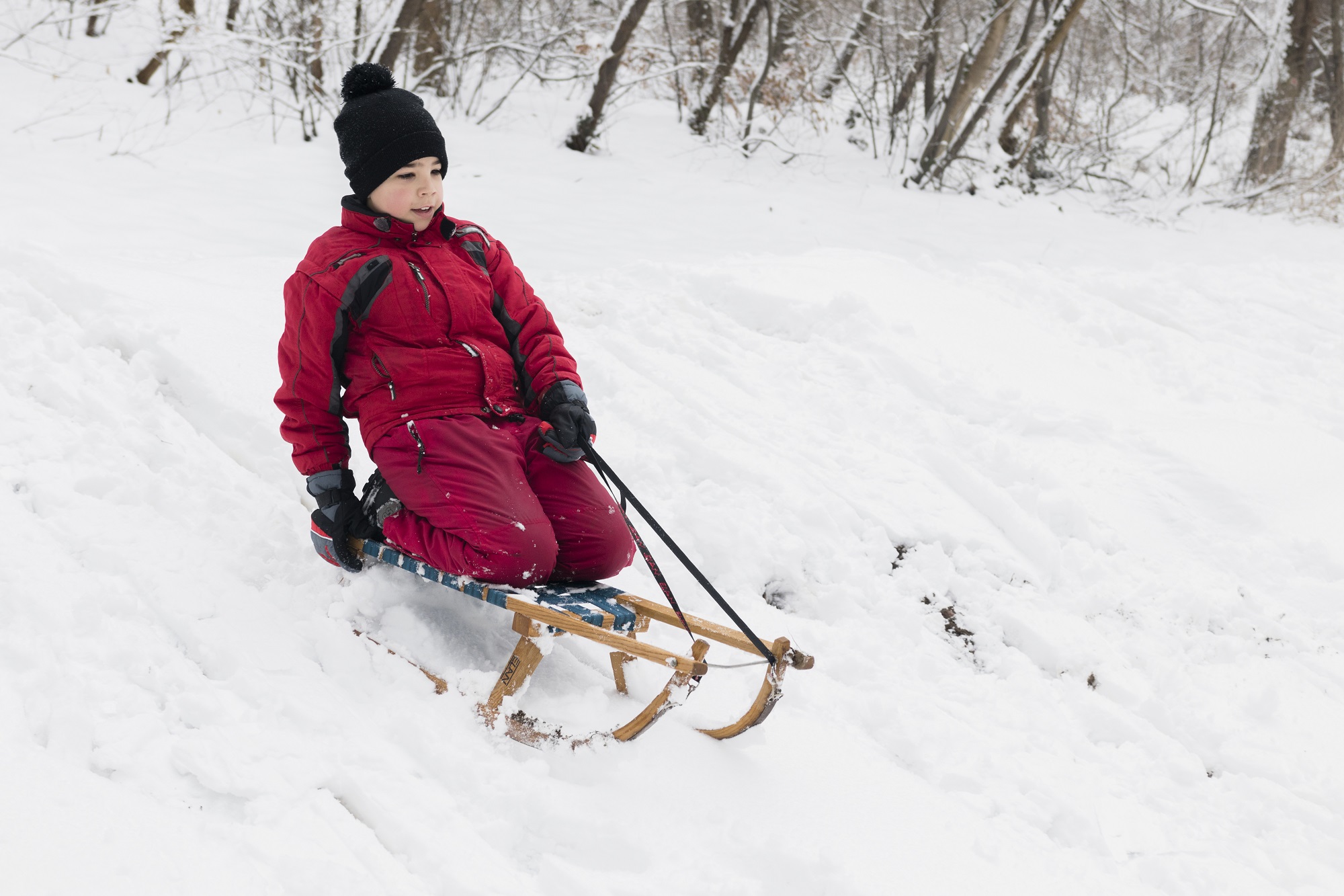 Tibble fork sledding